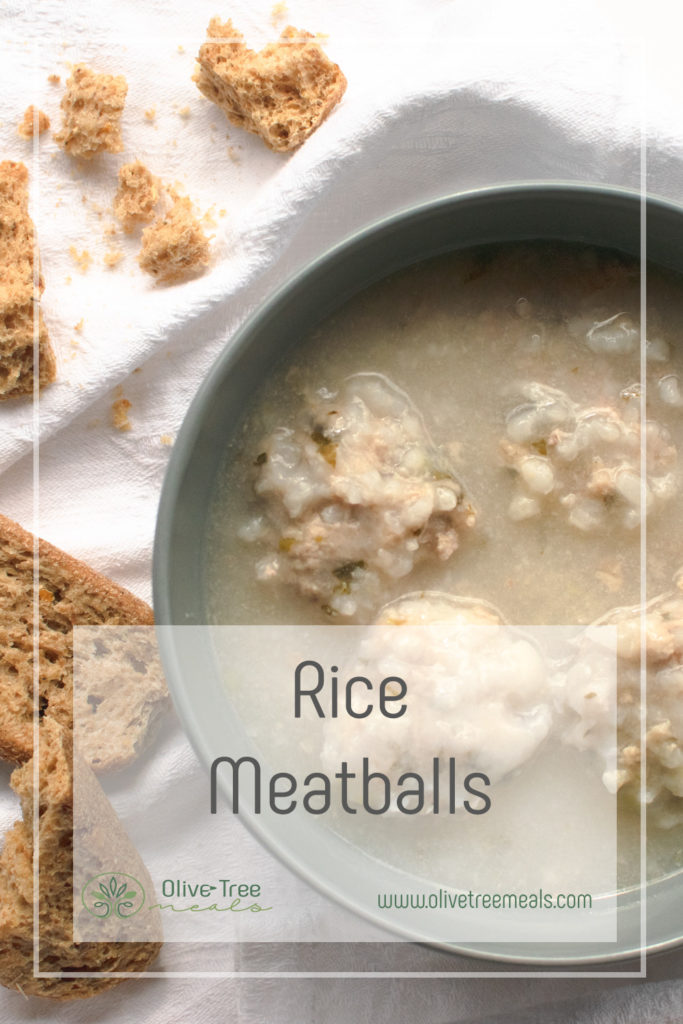 Rice Meatballs-Giouvarlakia | Olive Tree Meals